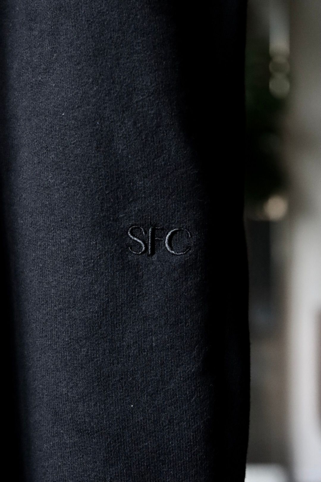 S.F.C 23FW WIDE SWEAT PANTS(SFCFW23CS05)Black