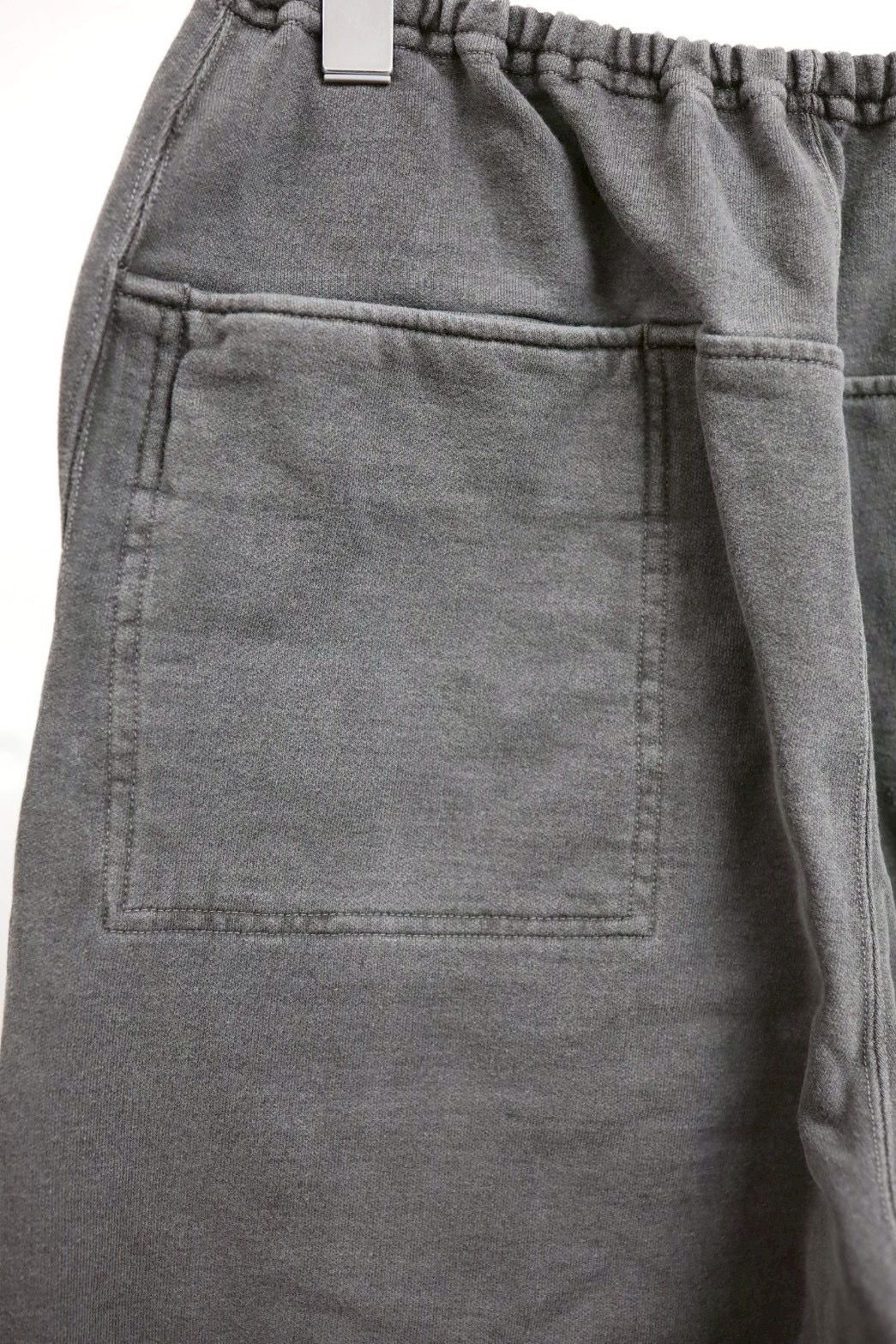 blurhms ブラームス 26SS Light Sweat Double-knee pants(BHS26S033)Black pigment over dye☆1月23日(金)新作発売！