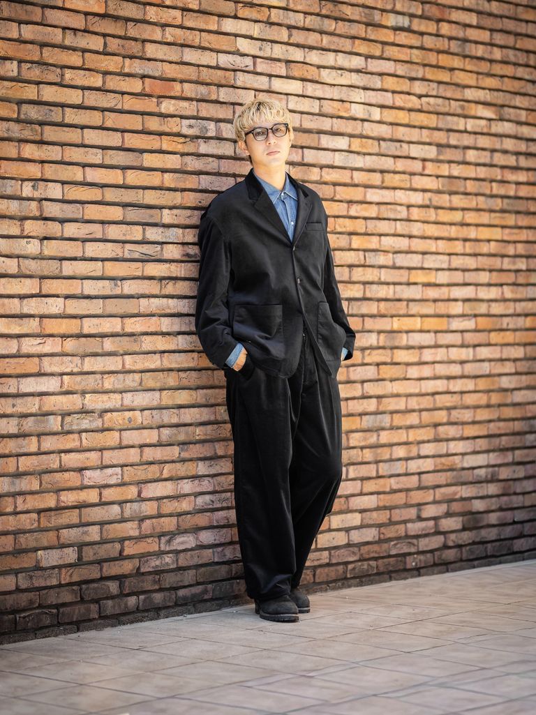 FreshService AIR CORDUROY JACKET (BLACK) MARKスタイル！