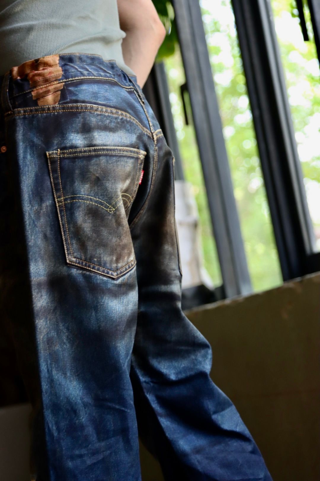 ジュンヤワタナベマン23SSベルベルジン×Levi'sトリプルネームパンツ(WK-P902-100) ☆4月23日再入荷！