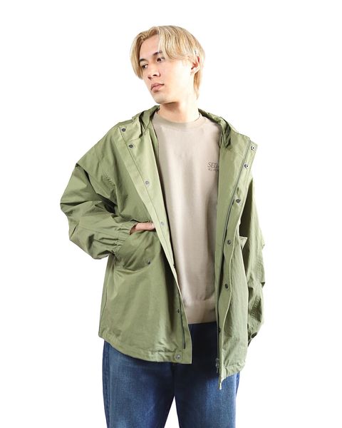 SEDAN ALL-PURPOSE SS24 新作 NYCO Hooded Jacket style 2024.3.17