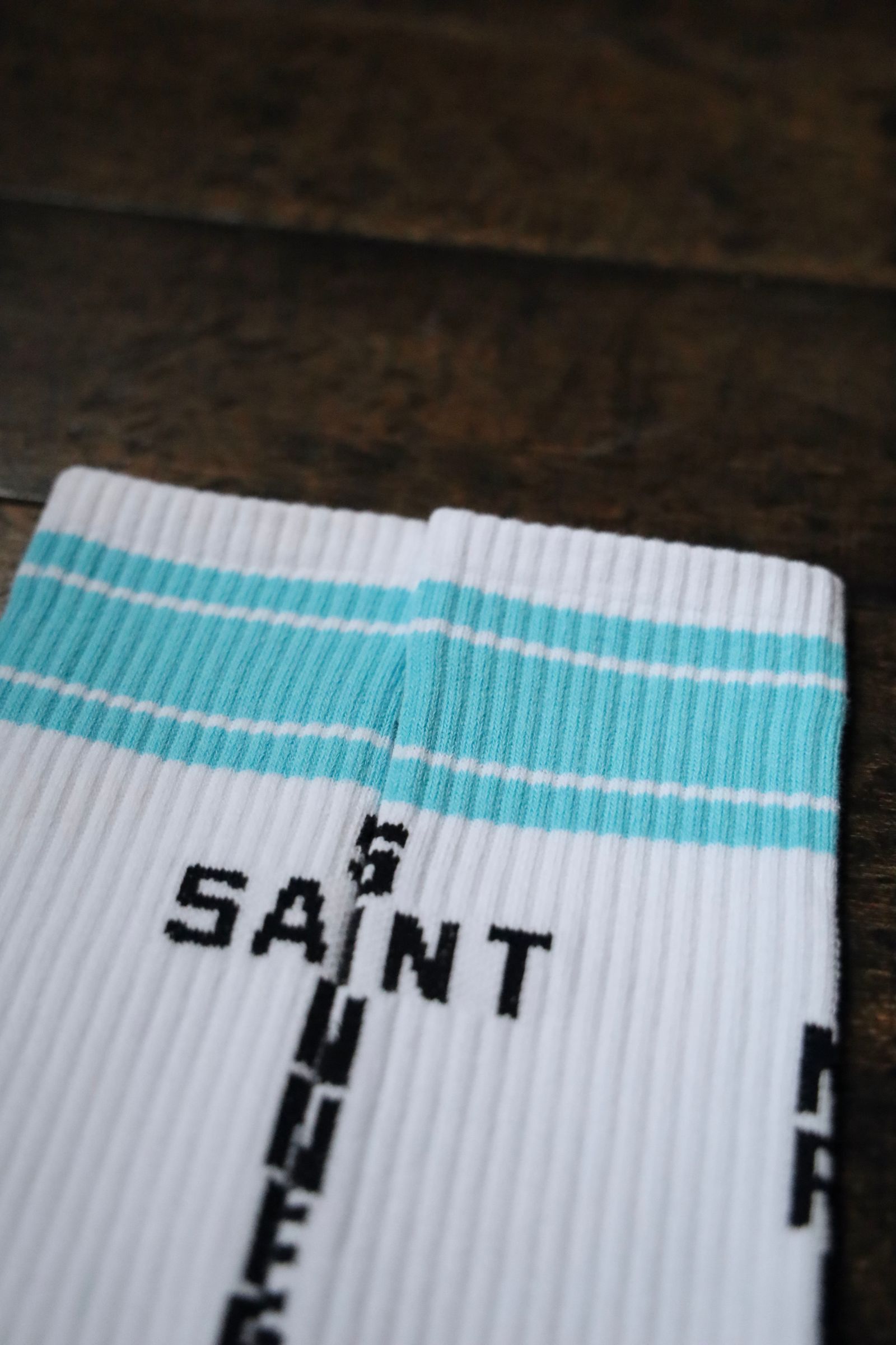 セントマイケル25SS SAINT SINNER SOCKS (SM-HR8-0000-110)SKY BLUE