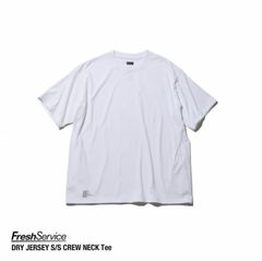 フレッシュサービス DRY JERSEY S/S CREW NECK TEE(FSC253-70083B)WHITE★7月26日(土)発売！
