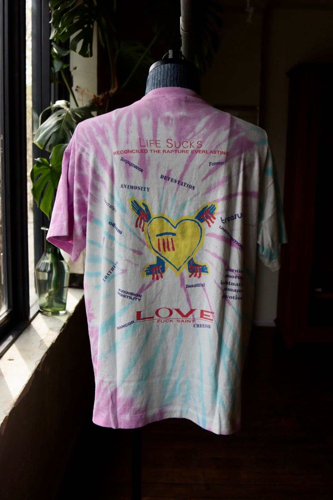 セントマイケル24SS ラストマンコラボタイダイTシャツDOOR WRLD LM_SS TEE (SM-YS8-0000-C46)TIE DYE - M