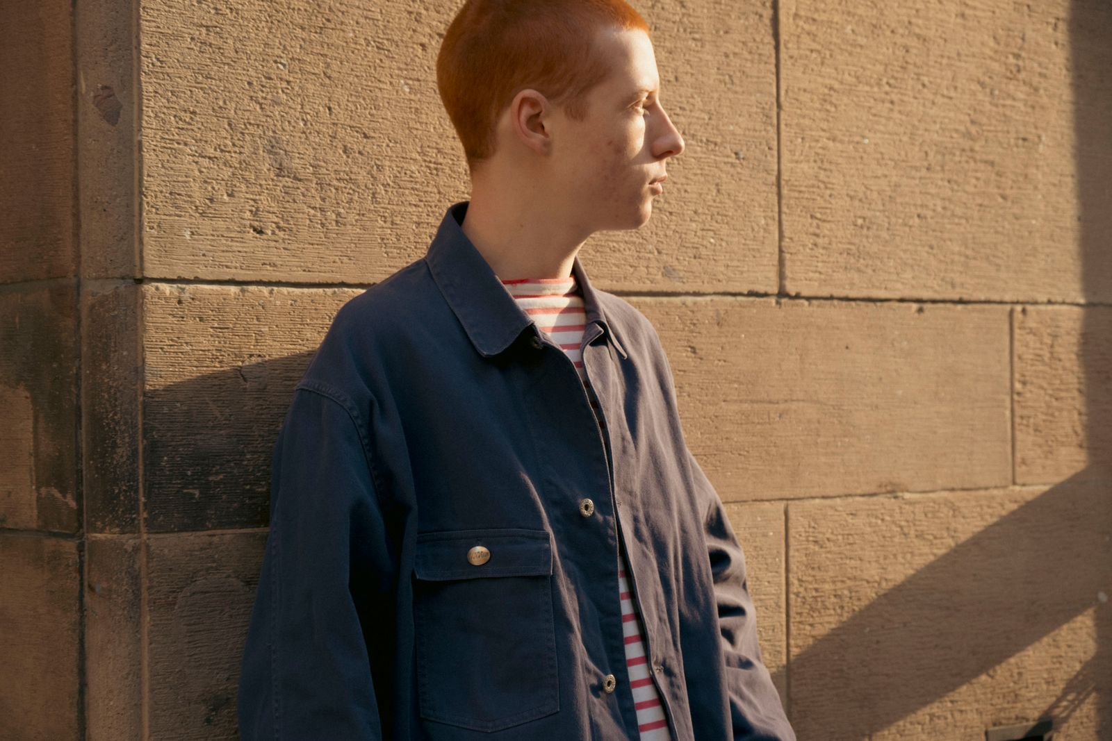 ファウンダ 25SS COVERALL JACKET(015FD251001)BLUE