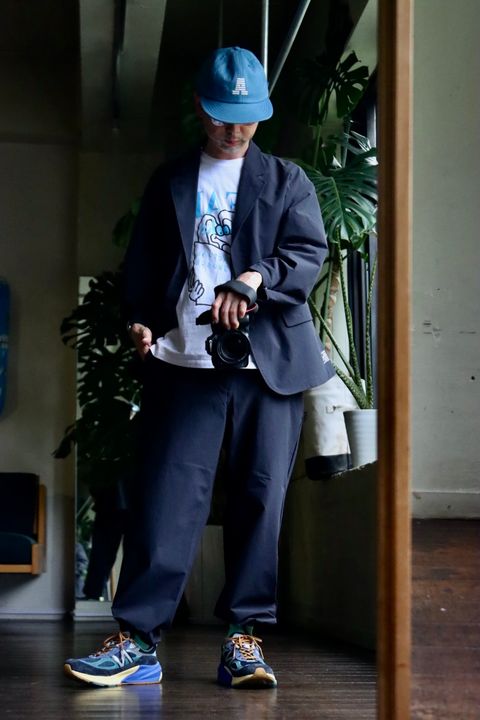 FreshService CORDURA WATER REPELLENT JACKET"NAVY"スタイル