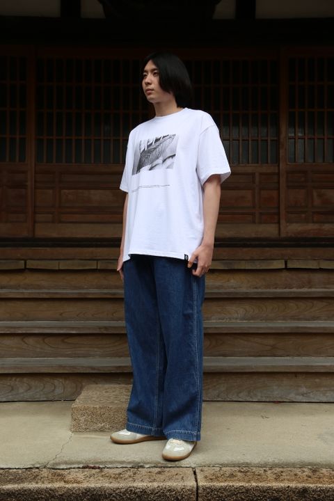 Graphpaper POET MEETS DUBWISE for Graphpaper Oversized Tee “WORDS AND SILENCE” style.2021.4.17.