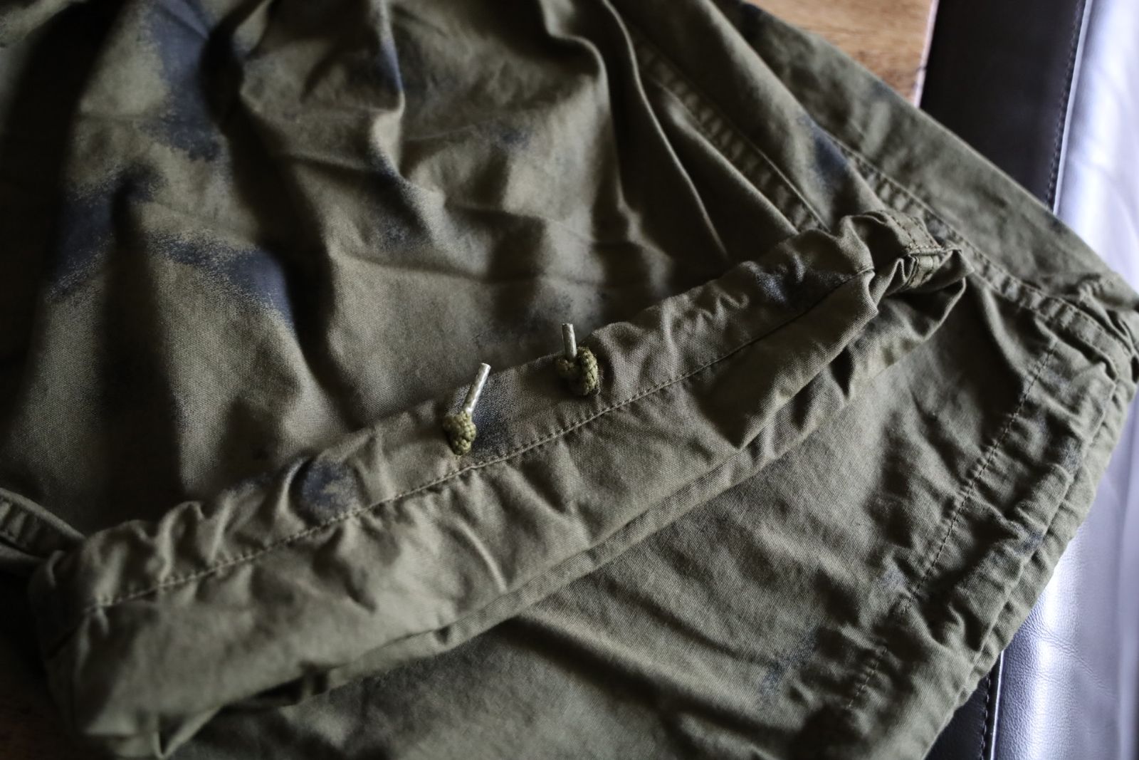 Gurank グランク Poplin camouflage cargo pants(2552)KHAKI/BLACK★新作発売！