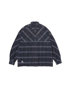 フレッシュサービス FLANNEL CHECK OVER YOKE SHIRT (FSC253-50129)BLACK★10月4日(土)発売！