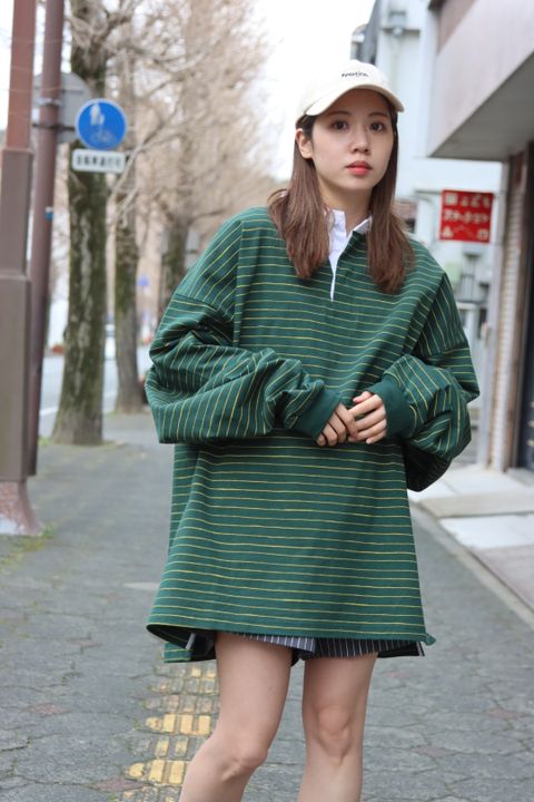S.F.C-Stripes For Creative- 23SS 新作SIDE STRIPES RUGBY SHIRT style.2023.2.24