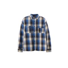 セントマイケル Tシャツ BB_FLANNEL CHECK SHIRT(SM-HR1-0000-C53)BLUE★9月27日(土)発売！
