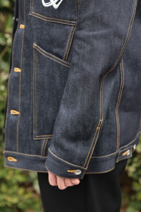 sulvam 2021SS 新作 サルバムMens slim denim jacket style.2020.12.19.