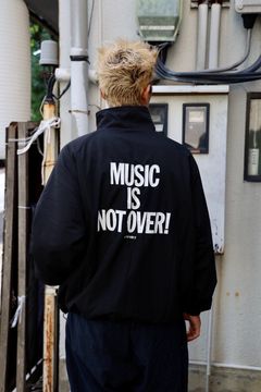 イズネスミュージック 25AW MINOT REVERSIBLE FLEECE JACKET (IMP6_24_M.I.N.O.JK01)BLACK☆新作発売！