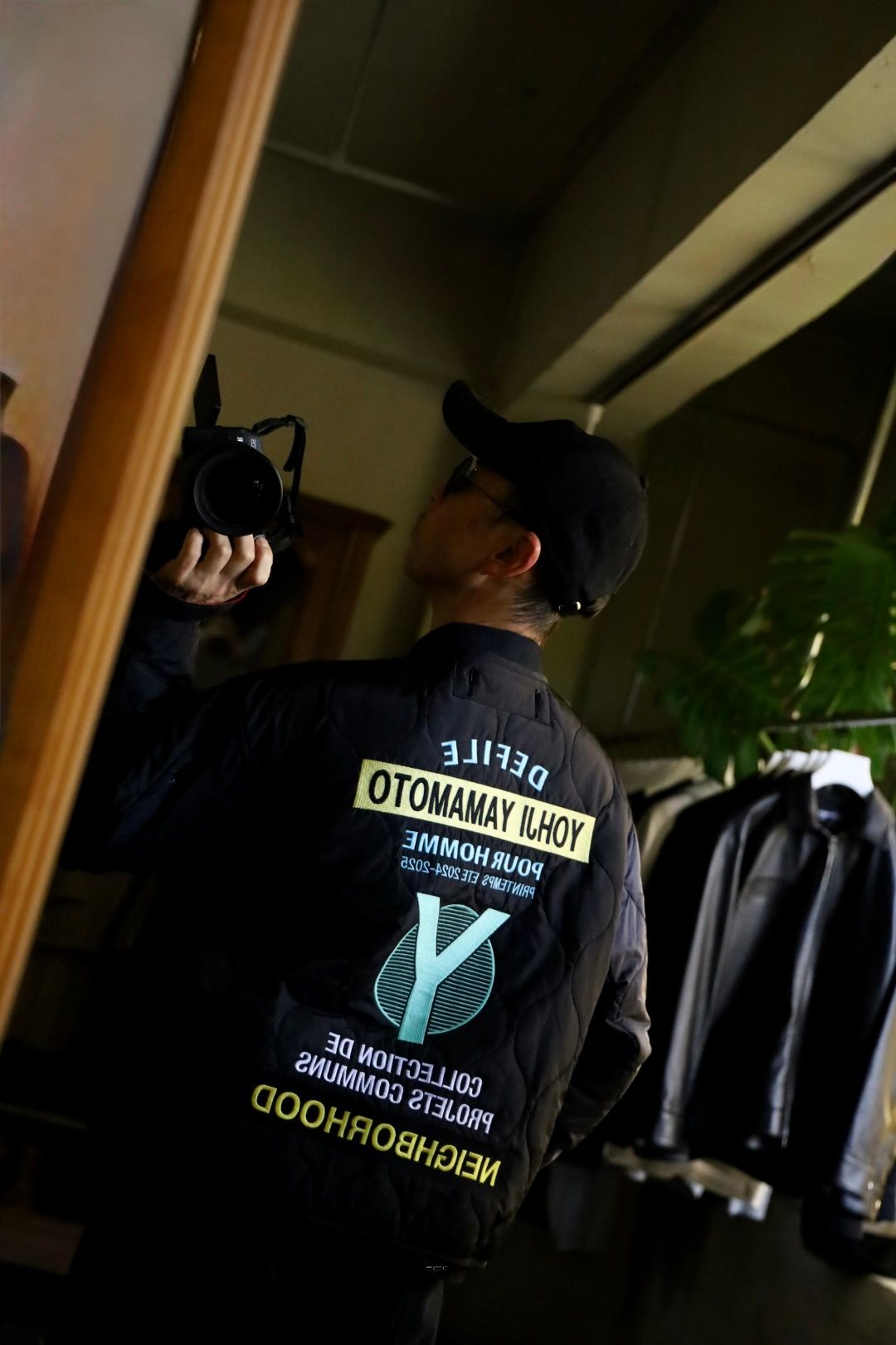 Yohji Yamamoto FIELD PARKA SHELL&LINERスタイル