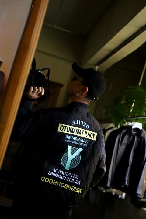 Yohji Yamamoto FIELD PARKA SHELL&LINERスタイル
