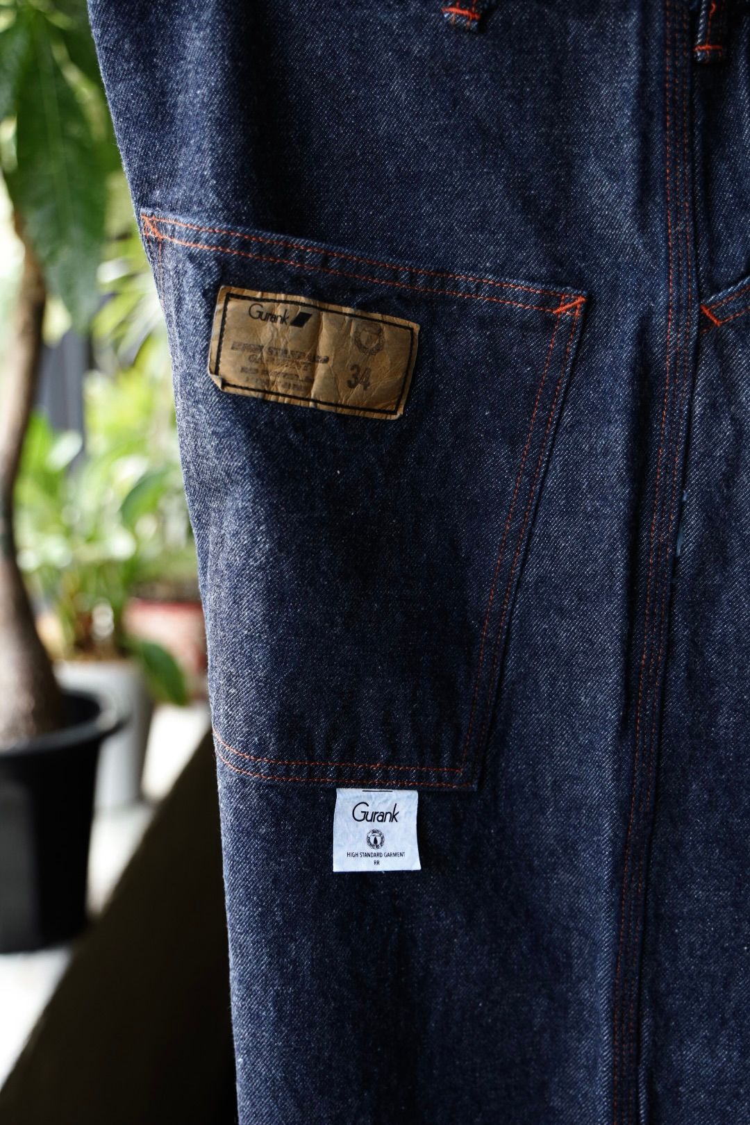 Gurank グランク 13oz raw denim painter pants wt(2551W)INDIGO★新作発売！