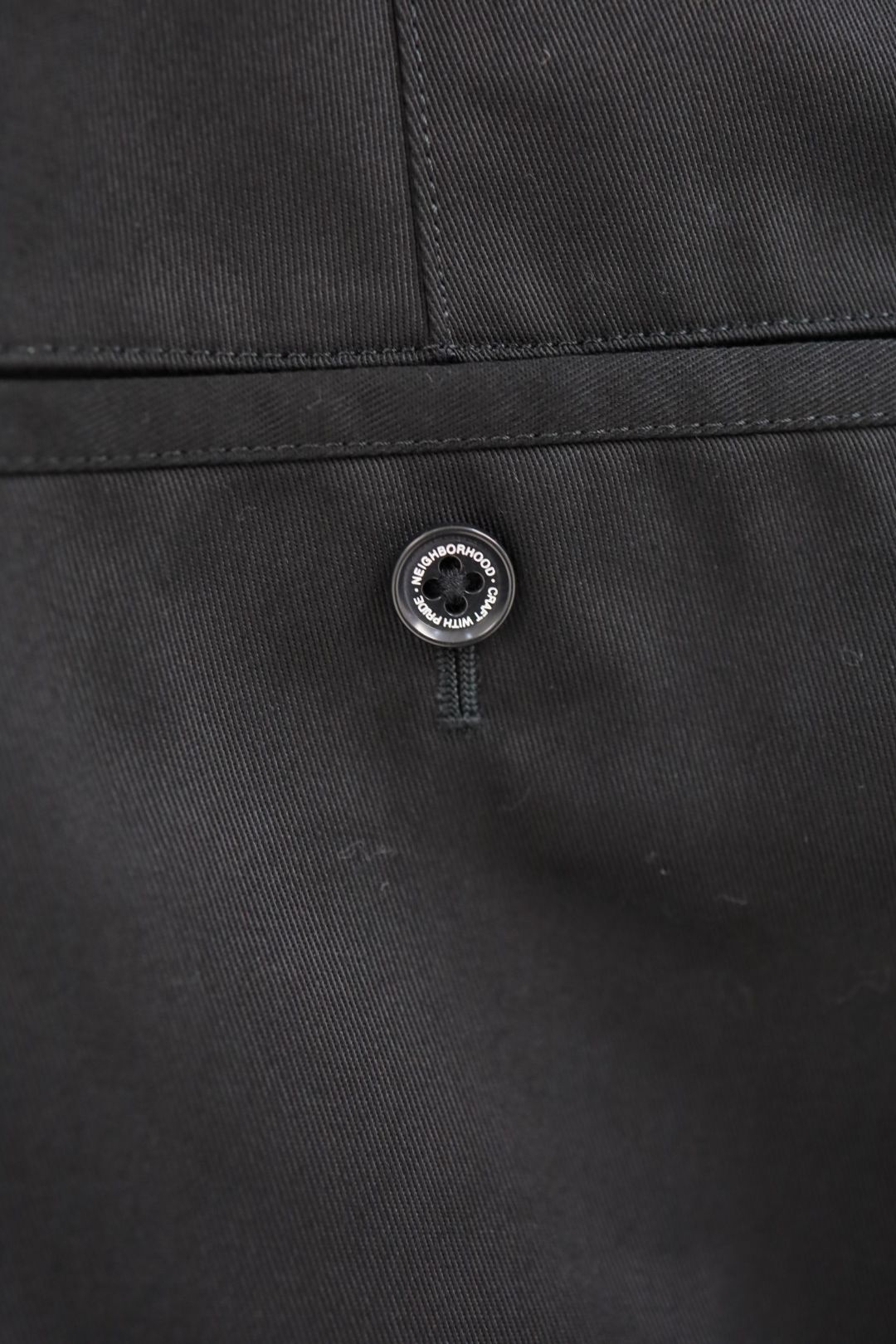 Yohji Yamamoto × NEIGHBORHOOD タックワークパンツ(HK-P95-901-2S26)BLACK★12月5日(金)発売！