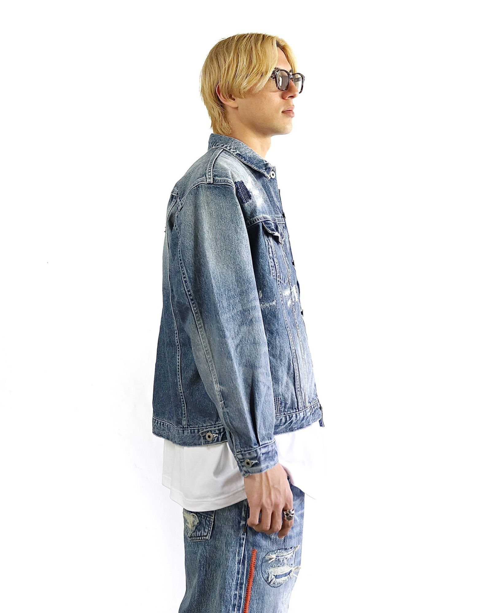 FDMTL 24SS DENIM JACKET 5YR WASH style 2024.4.14 | 4612 | mark