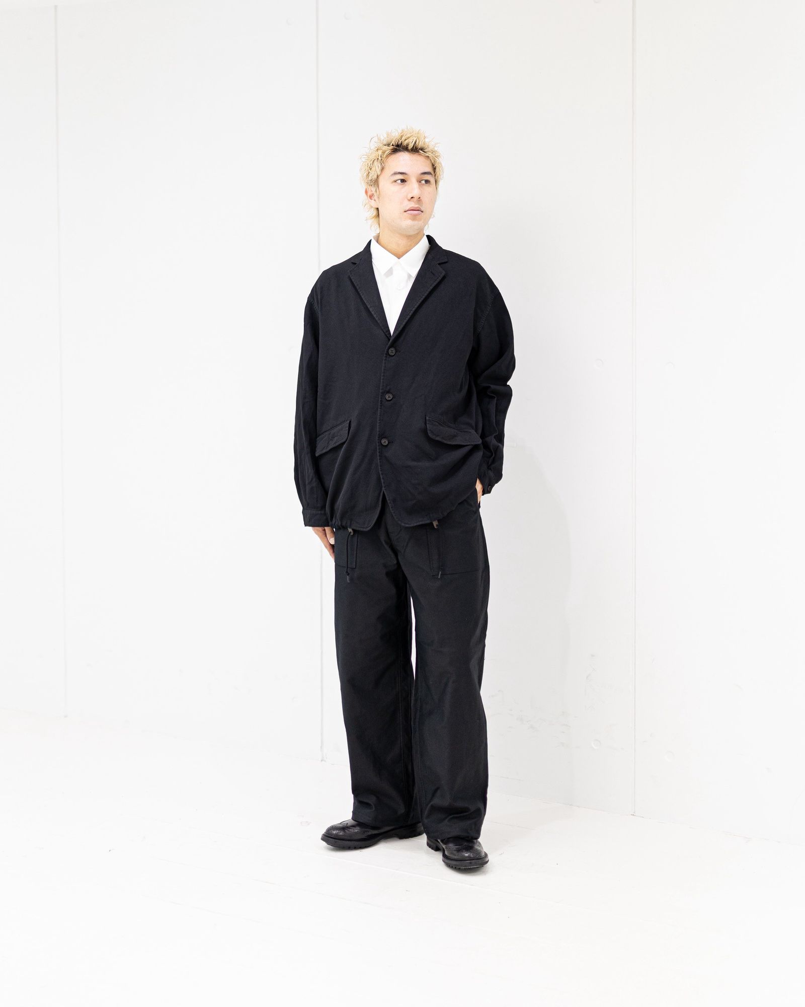 COMME des GARCONS HOMME エステルサージ 製品染3Bジャケット 4月3日(金)新作発売！