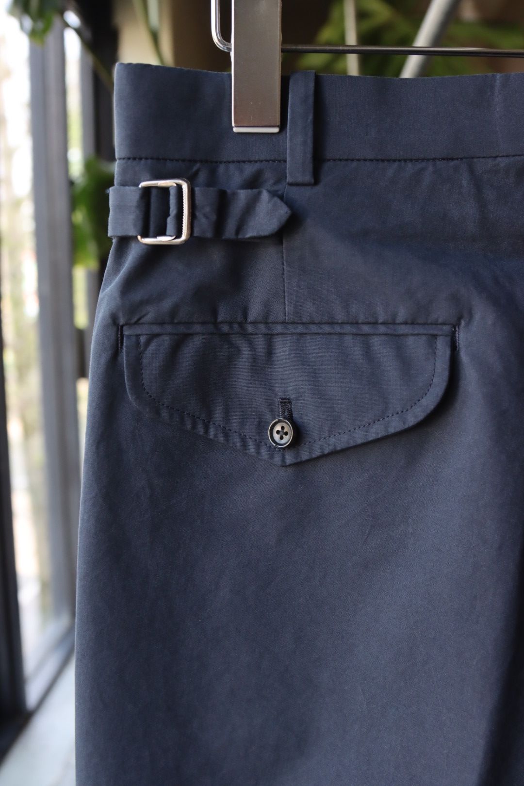 アプレッセ23SS High Density Weather Cloth Trousers (23SAP-04-21H)NAVY