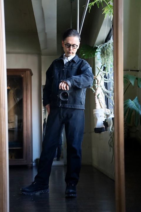 A.PRESSE 1st Type Denim Jacketスタイル