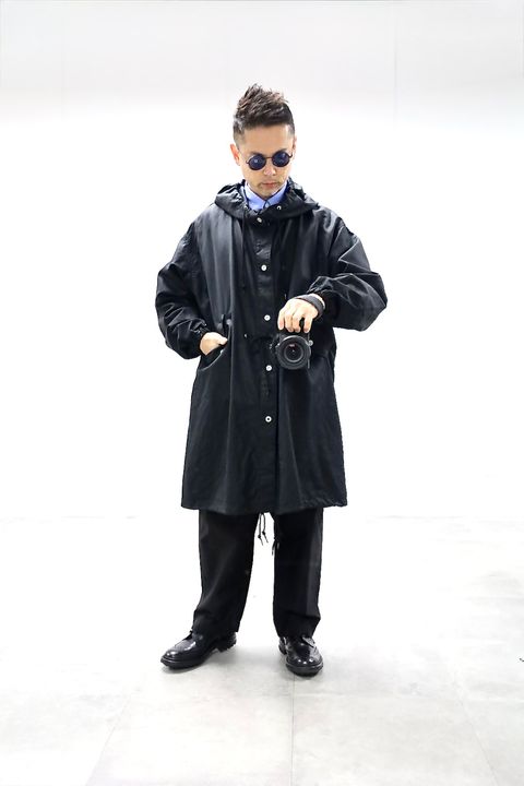 COMME des GARCONS HOMME 26SS 綿麻M-51モッズコートスタイル