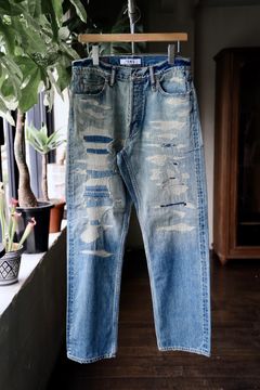 ファンダメンタル デニムパンツ CLASSIC STRAIGHT DENIM CS123 (FA25/MG123)INDIGO