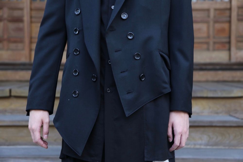 sulvam Gabardine double jacket style.2020.10.14.