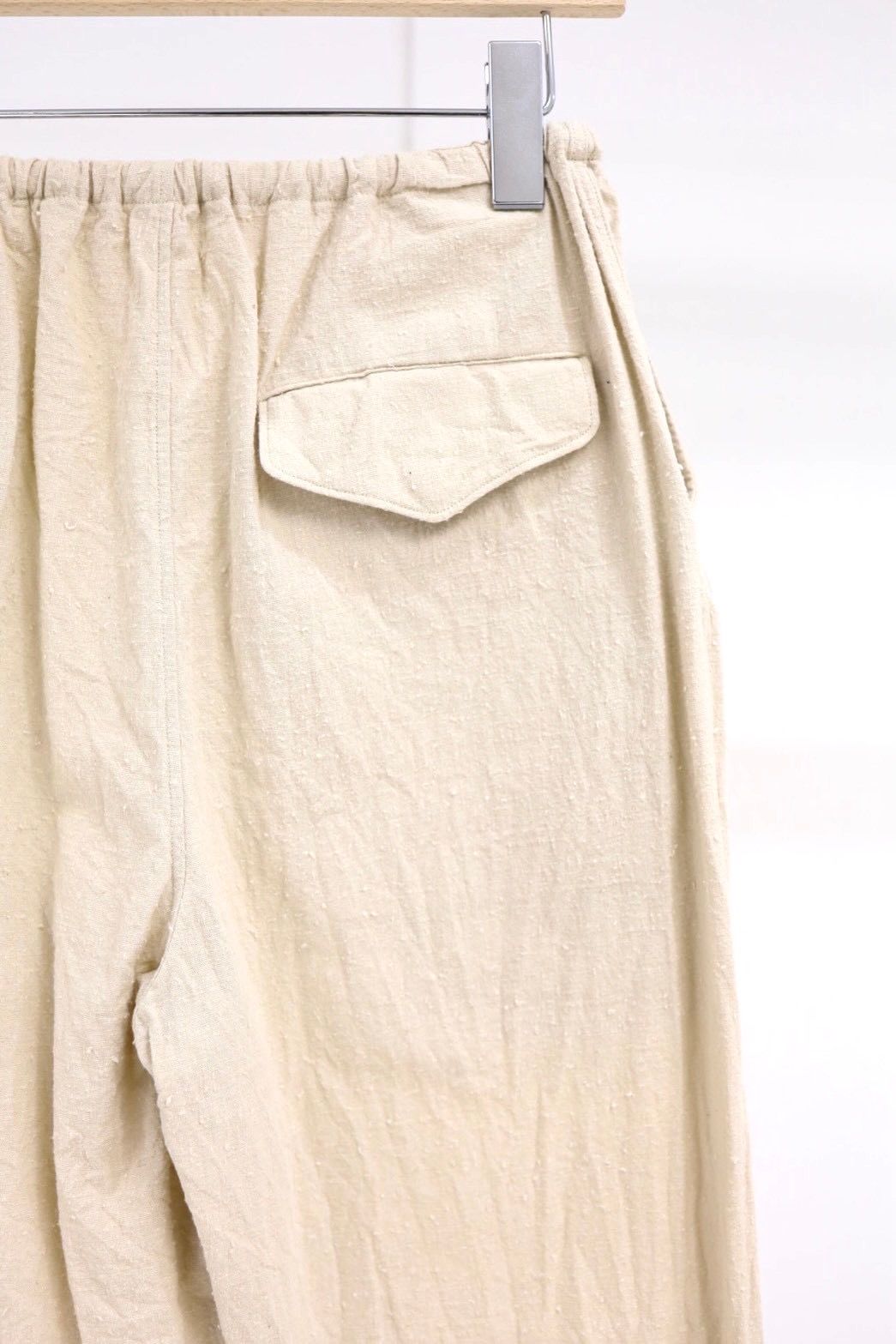 blurhms Women's 26SS Silk/Cotton Nep Side Seamless 4P Pants(BHS26S020)Ecru☆2月13日(金)新作発売！