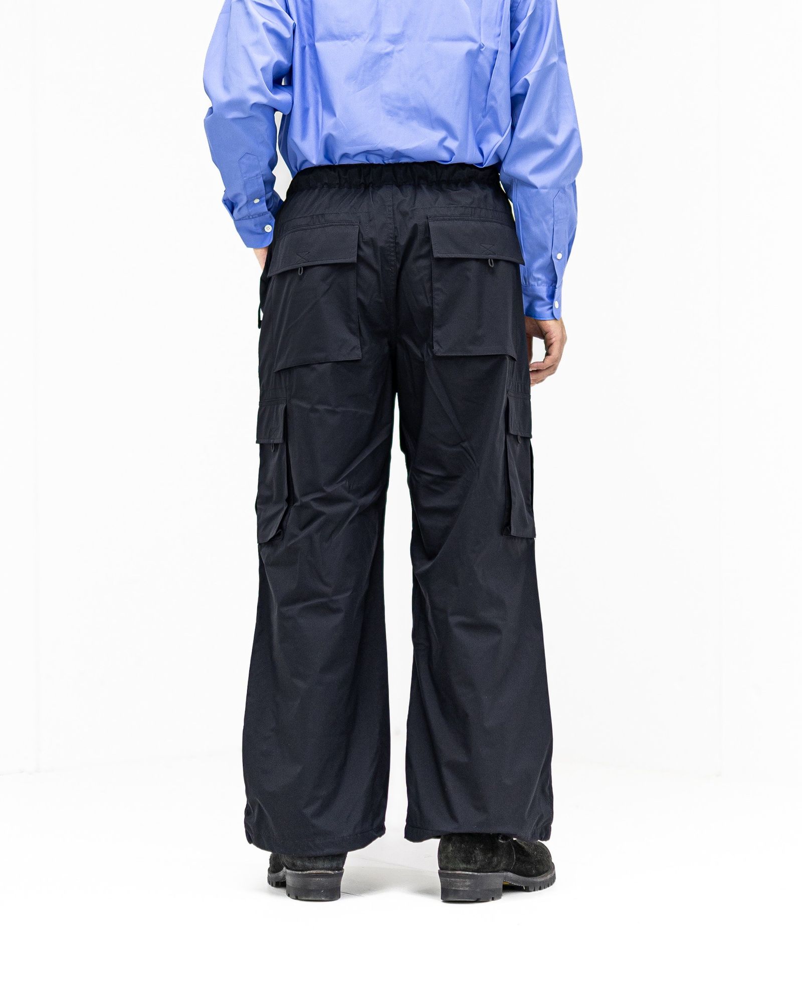 コムデギャルソンオム26SS ナイロンタフタ3層パンツ(HQ-P011-051)BLACK☆2月6日(金)発売！