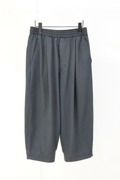 グラフペーパー 26SS Fulled Wool Twill Wide Easy Pants(GM261-40342)CHARCOAL☆2月7日(土)発売！