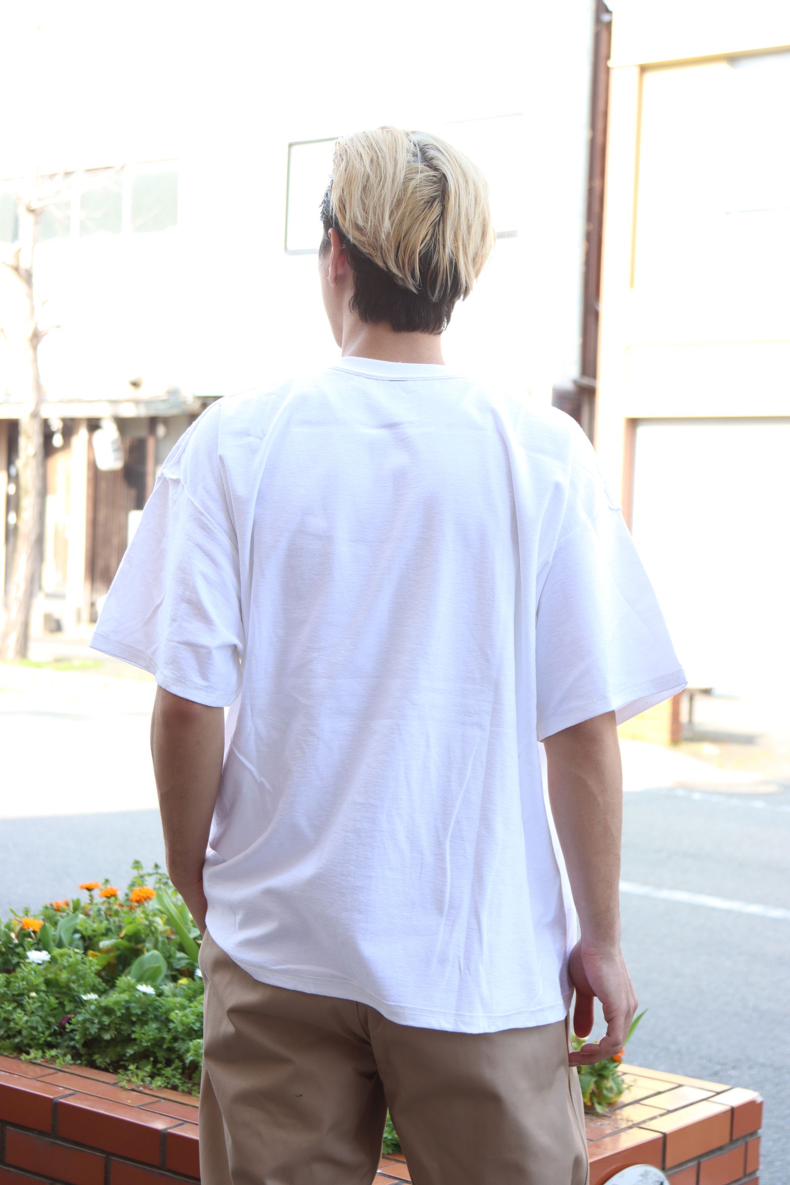 イズネスミュージック TECHNO T-SHIRT(IMP5_27_TECHNO5ST01)WHITE