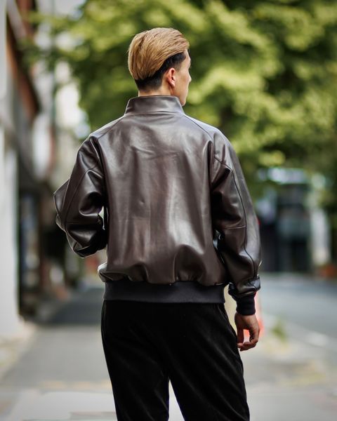 A.PRESSE Leather Harrington Jacketスタイル 9月21日(土)新作発売！