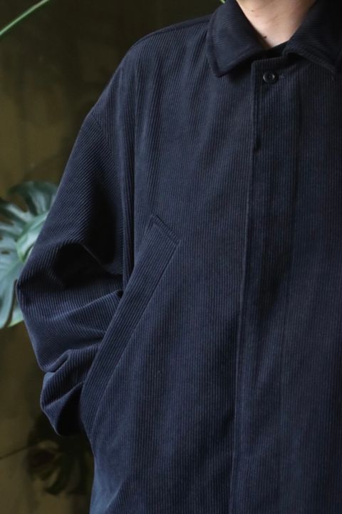 FreshService SOLOTEX CORDUROY UTILITY POCKET OVER COAT style.2022.9.10