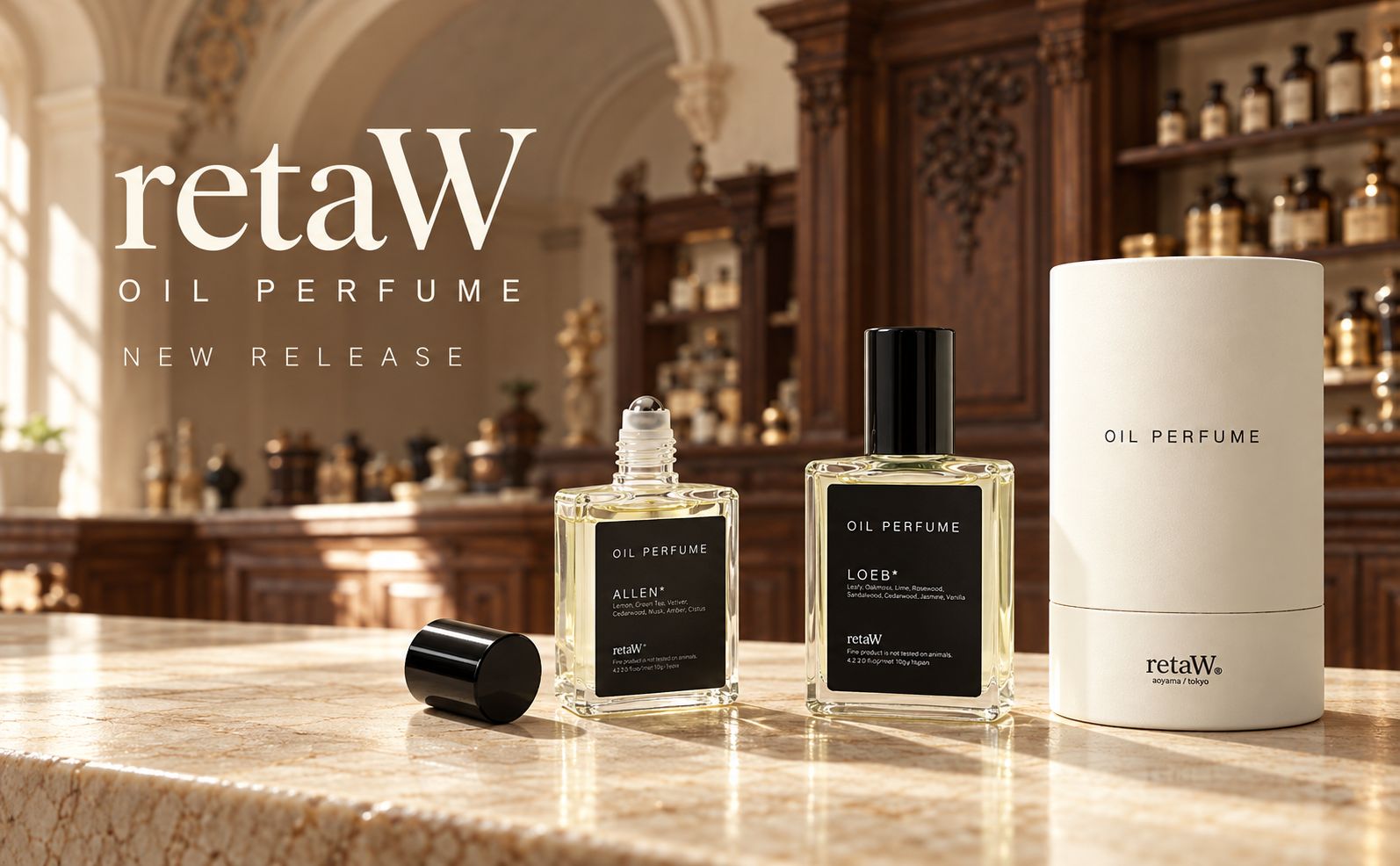 retaW New Release / Oil Perfume