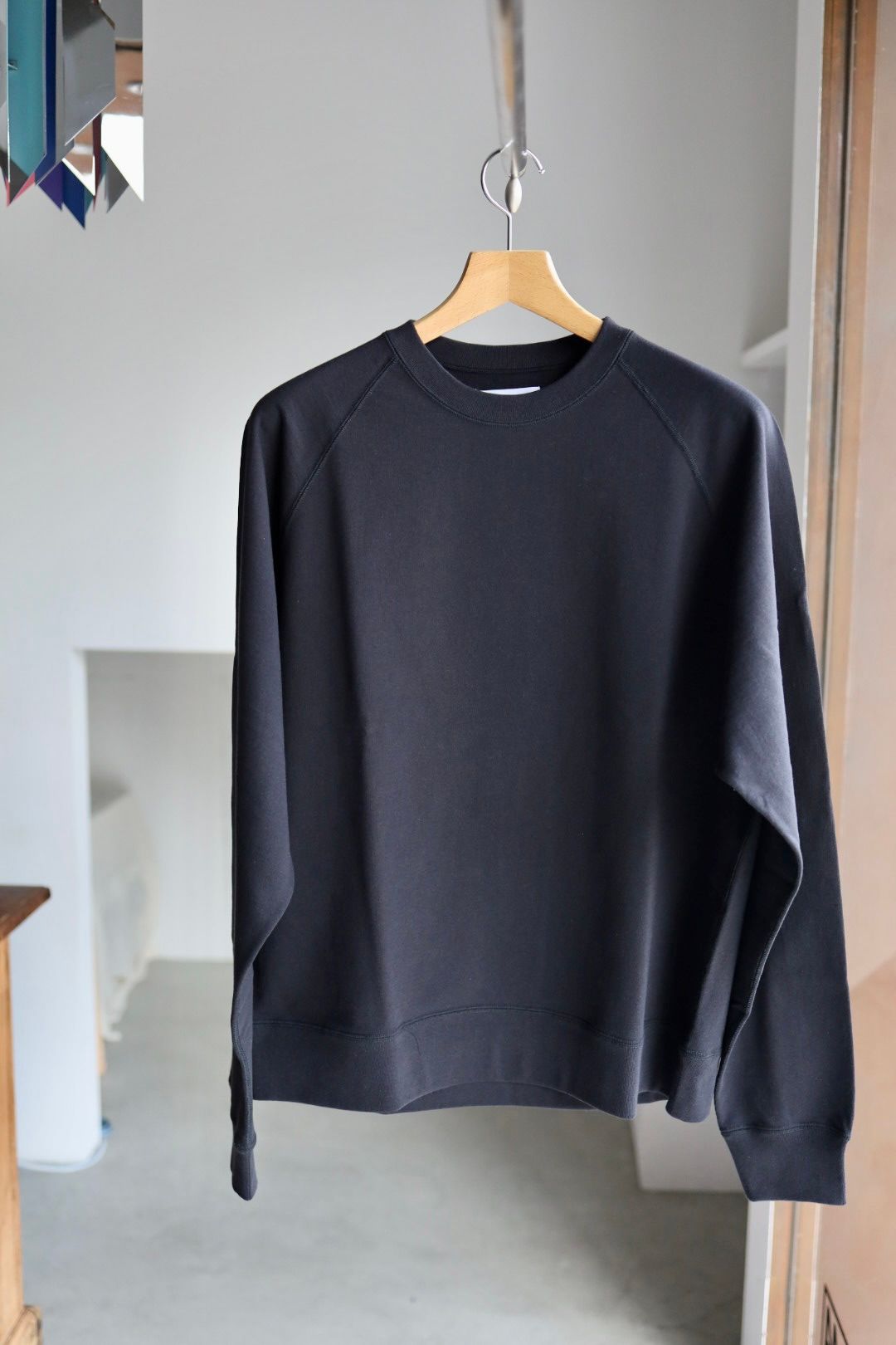 marka 26SS RAGLAN CREW NECK (M26A08CS02C)BLACK☆新作発売！