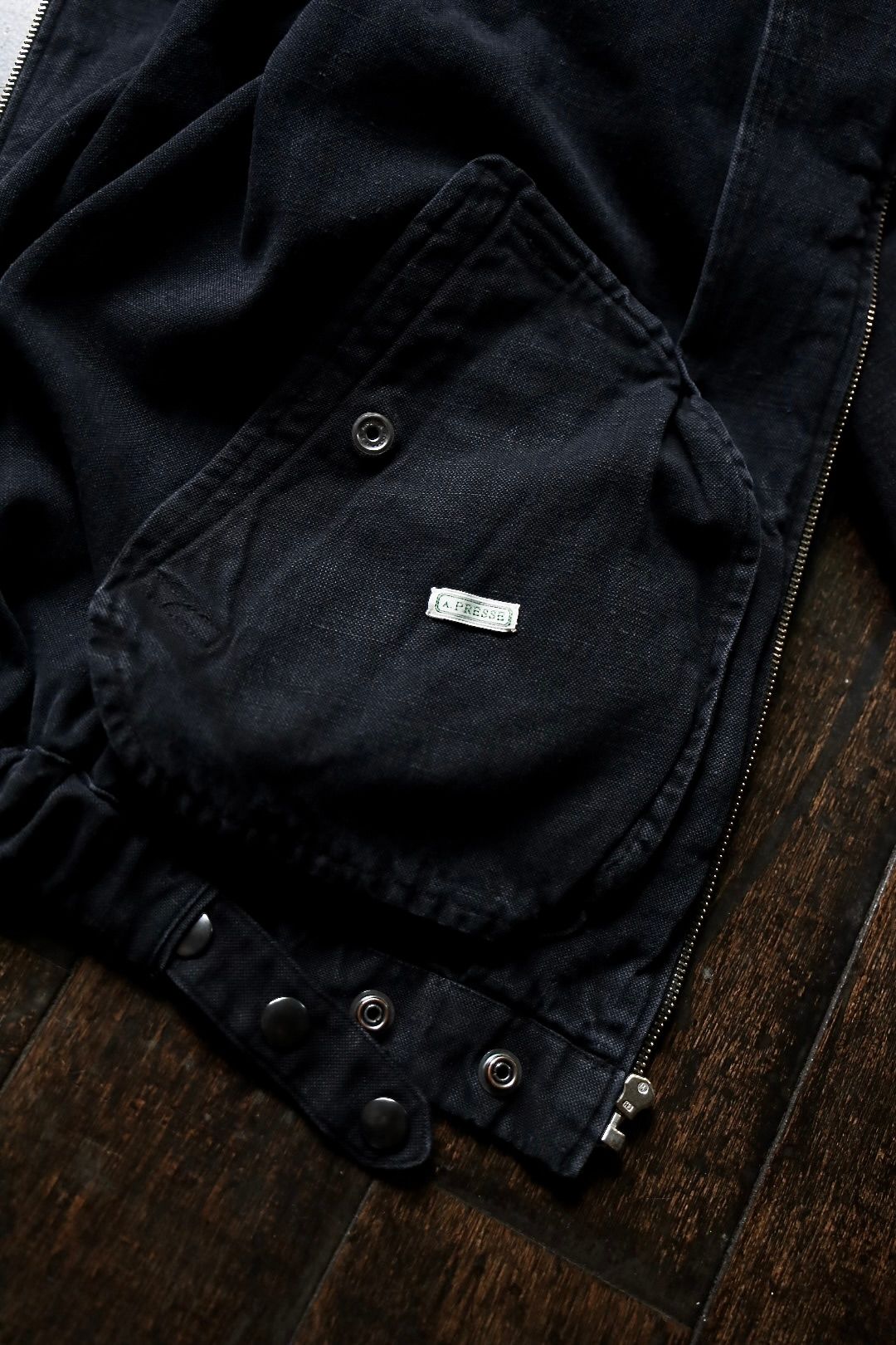 A.PRESSE - Silk Hemp French Air Force Pilot Jacket(24AAP-01
