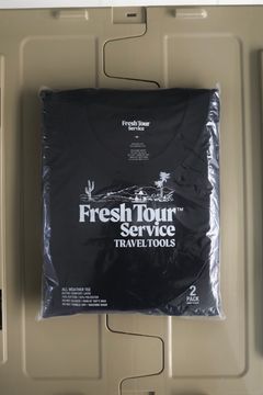 フレッシュサービス 2-PACK ALL WEATHER TEE(FSP261-70061)BLACK☆1月17日(土)発売！
