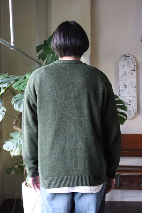 UNIVERSAL PRODUCTS DRY COTTON KNIT CARDIGANE(221-60201) style.2022.2.13
