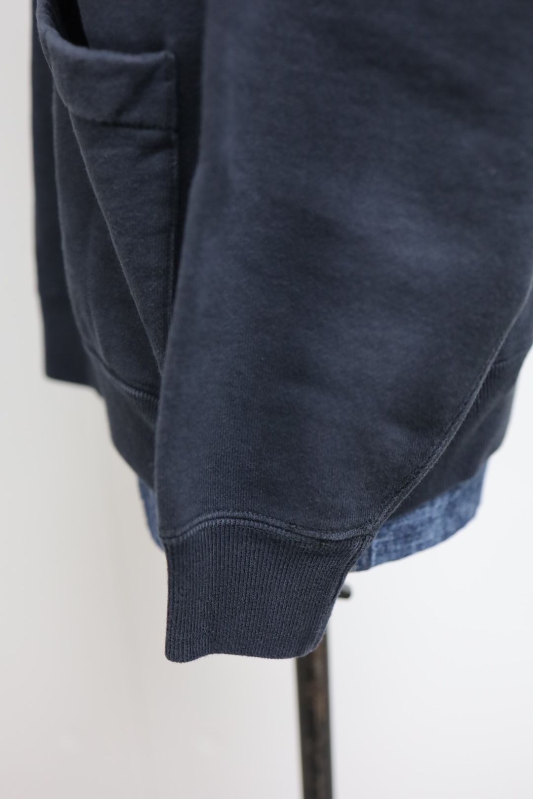 アプレッセ 2026 STYLE1 Vintage Sailor Hood Half Zip Sweatshirt (26SAP-05-13)BLACK☆1月24日(土)発売！