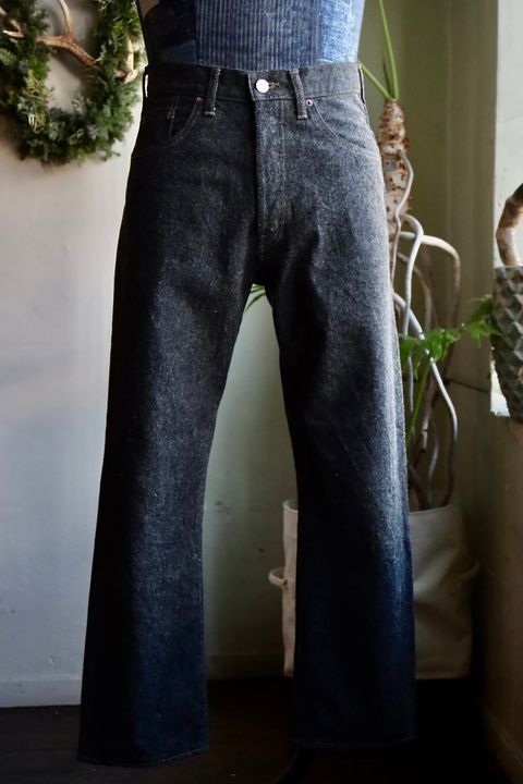 アプレッセ24SS Black Washed Denim Pants(24SAP-04-25H)BLACK