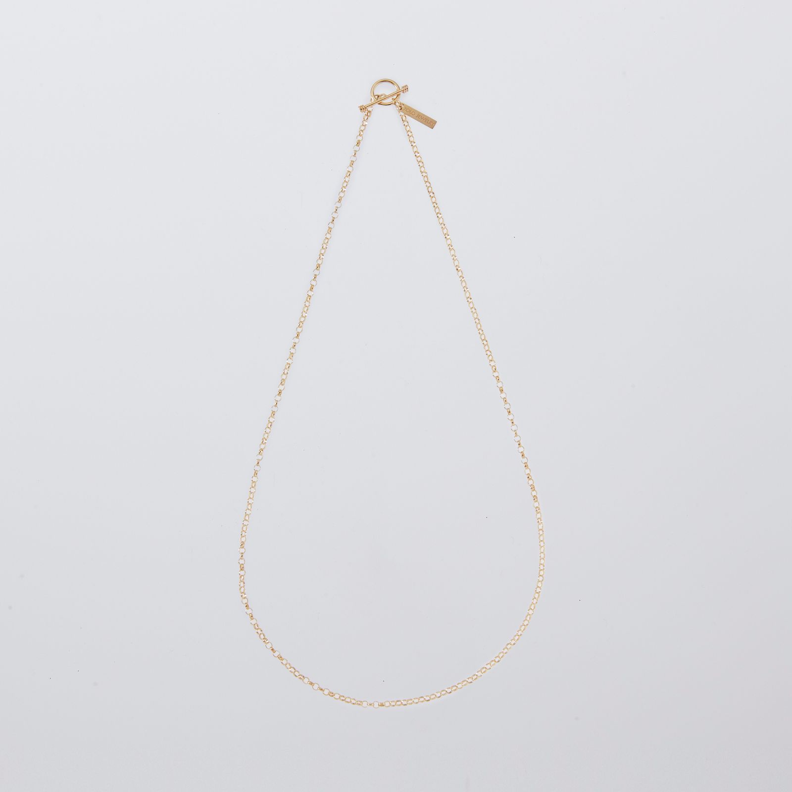 XOLO JEWELRY ネックレス / Round Link Necklace(XON40-50G)★11月15日(土)発売！