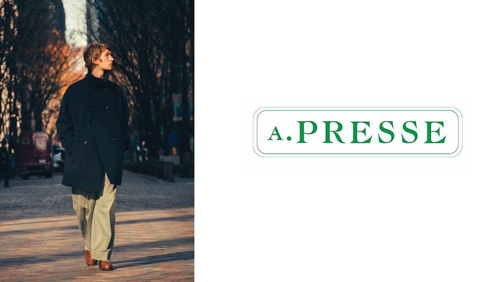 A.PRESSE Pea Coat 10月2日(土)発売