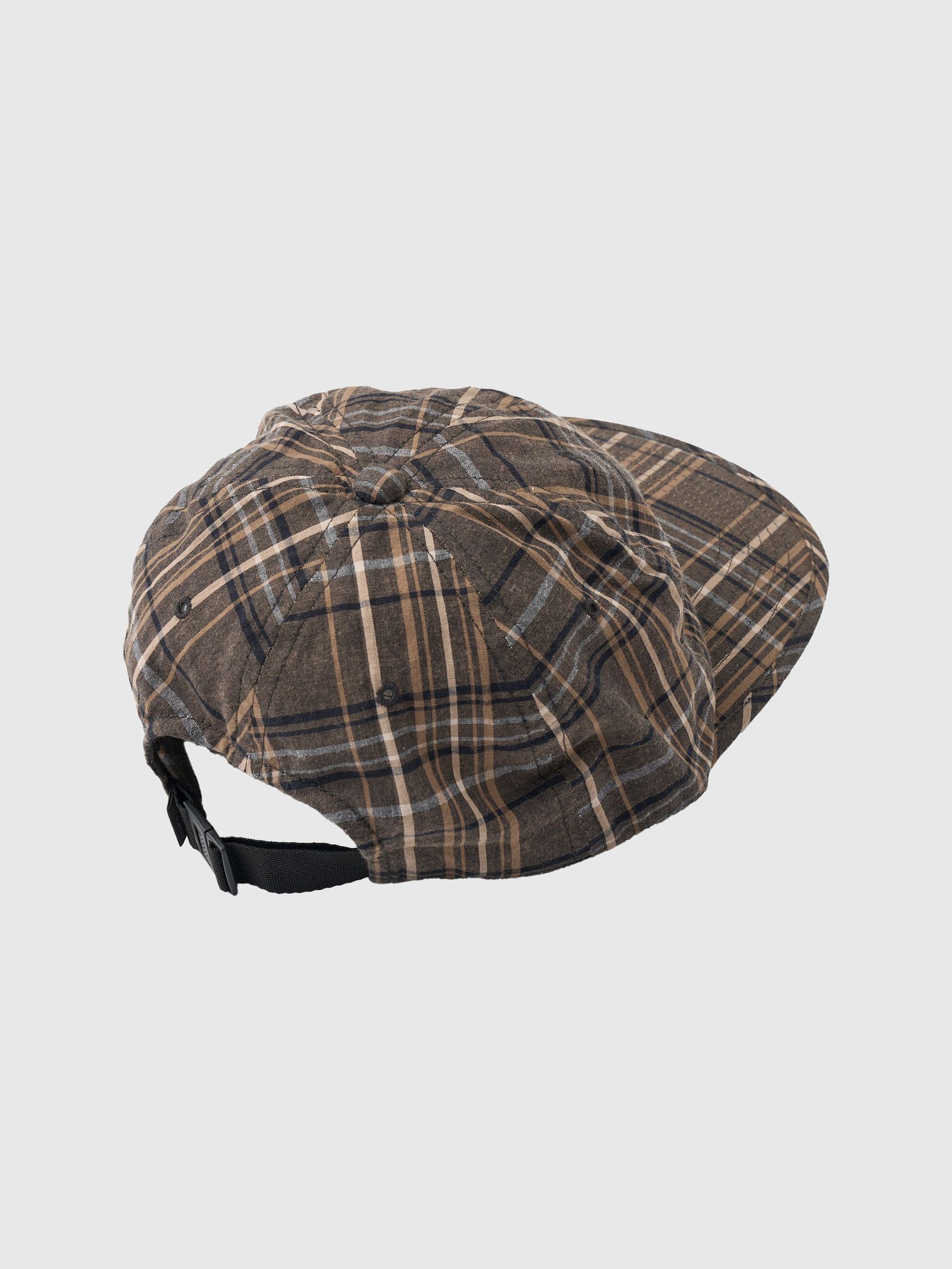 セダンオールパーパス SS25 Classic Logo Madras Plaid Cap(SD25S-CP05)Black Plaid
