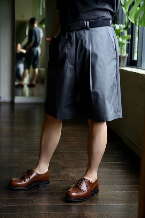 Graphpaper Solotex Twill Slim Waisted Chef Shortsスタイル2024.5.31.