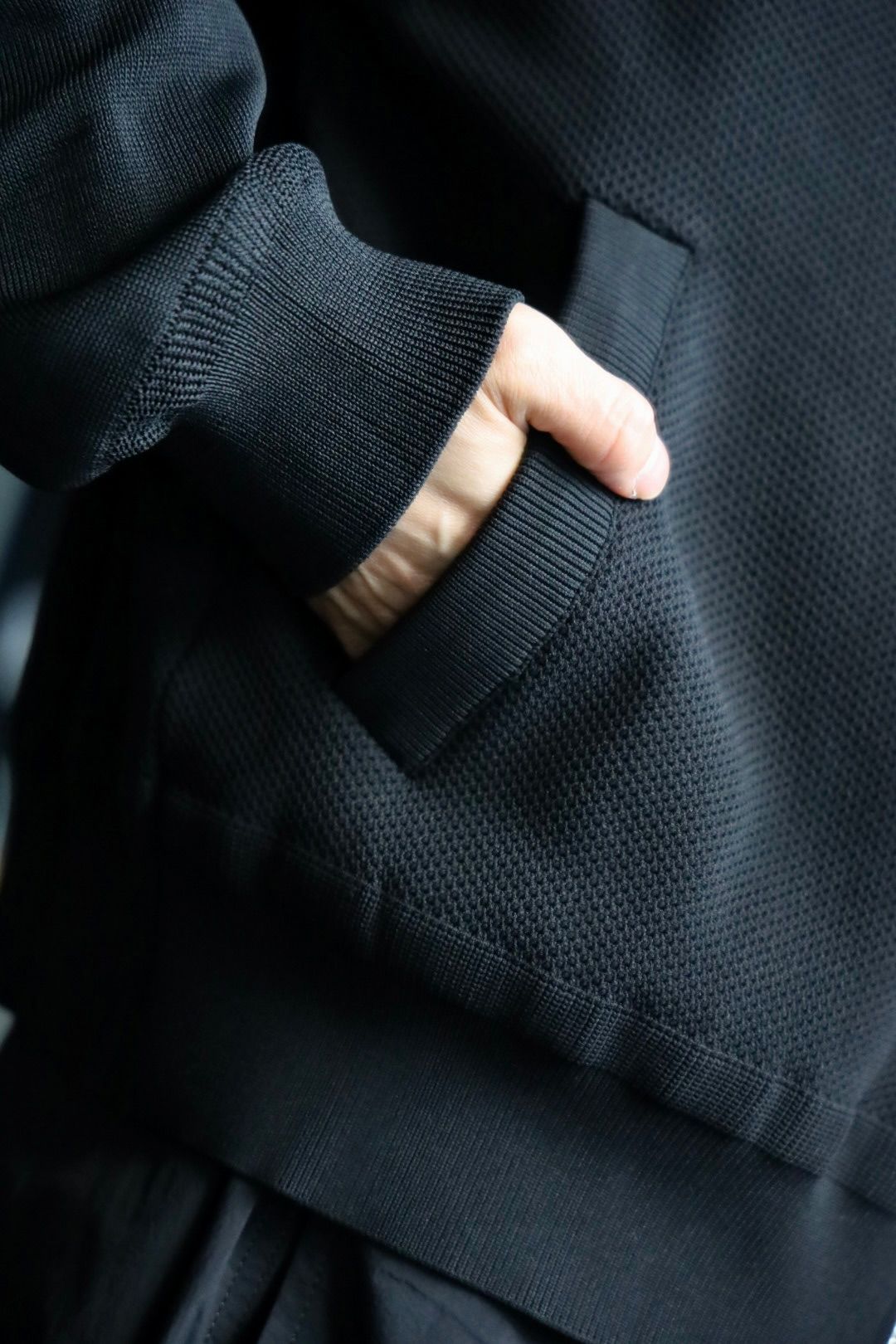 COMME des GARCONS HOMME エステルメッシュジャケットスタイル