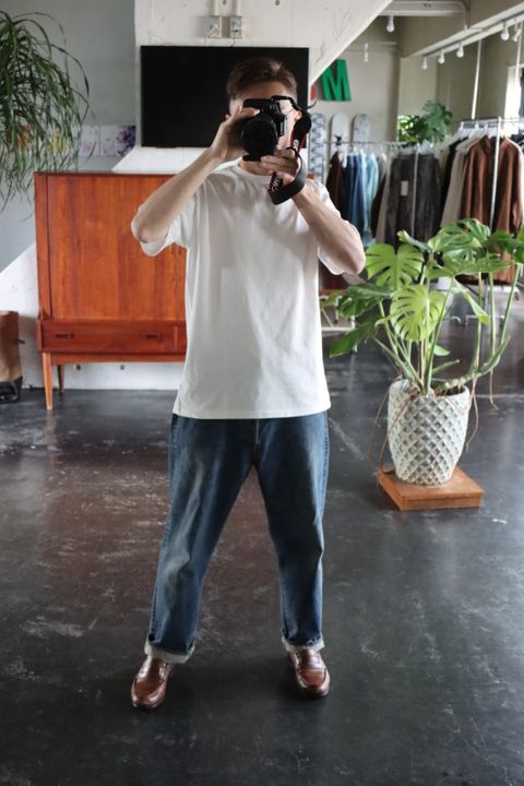 A.PRESSE Light Weight T-shirt(22SAP-05-04H)WHITE style