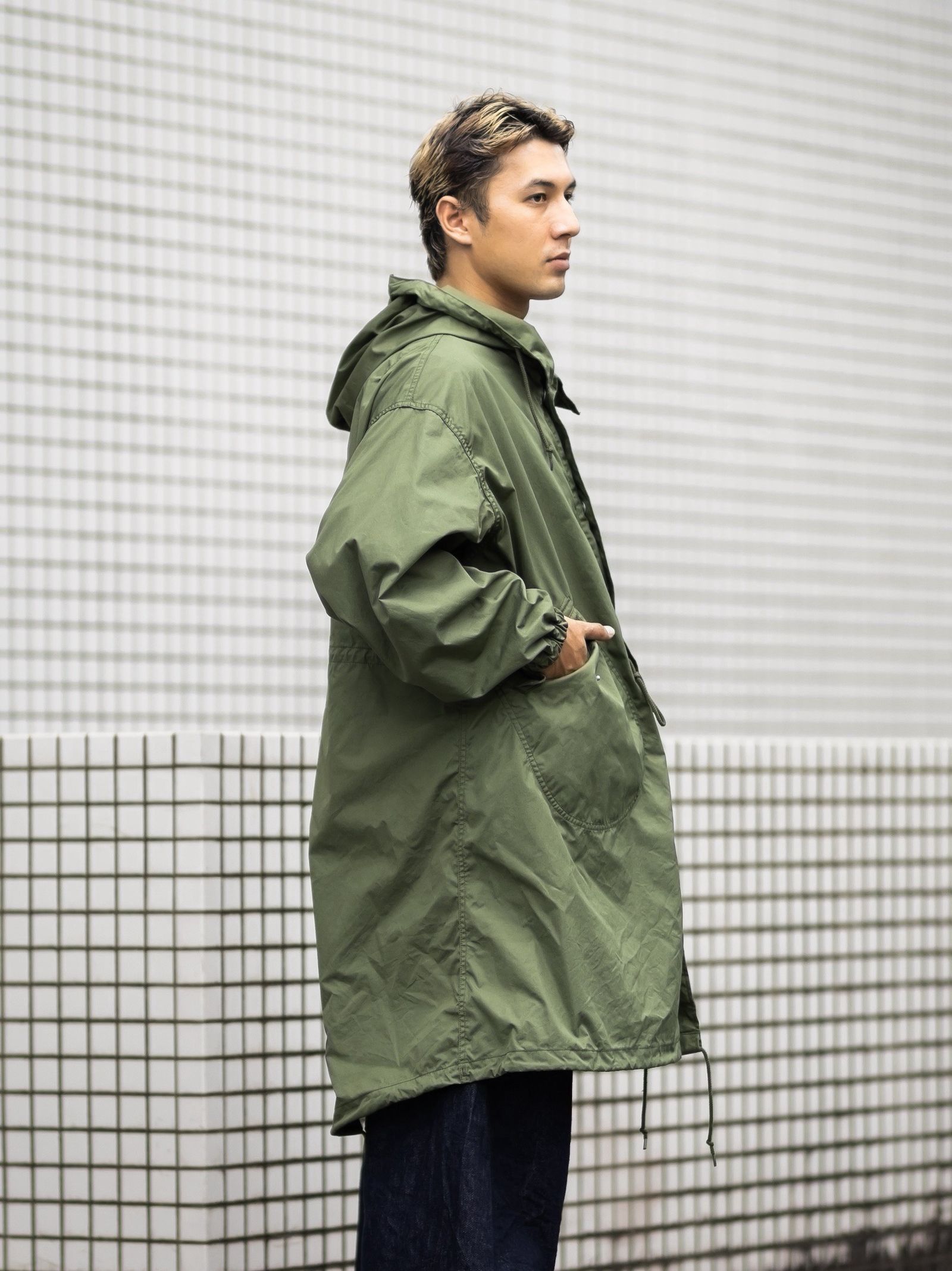 COMME des GARCONS HOMME 綿ナイロンウェザー×ナイロンツイル 製品洗コート 8月7日(土)新作発売！