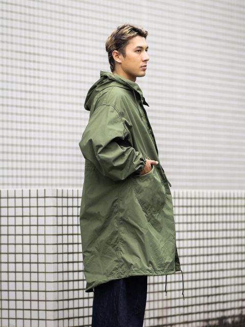 COMME des GARCONS HOMME 綿ナイロンウェザー×ナイロンツイル 製品洗コート 8月7日(土)新作発売！