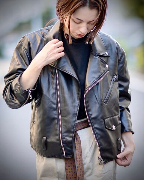 J.B. ATTIRE  Paris mortercycle jacket style